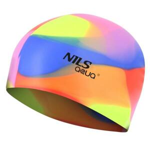 NILS Aqua Silikonová čepice multicolor MM114