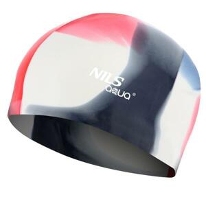 NILS Aqua Silikonová čepice multicolor MS250