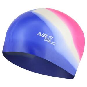 NILS Aqua Silikonová čepice multicolor MW6