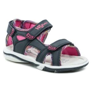 Wojtylko 3S40721 modro růžové dívčí sandálky - EU 30