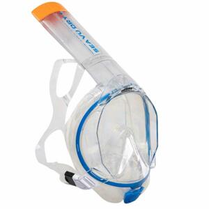 Mares Celoobličejová maska na šnorchlování SEA VU DRY+ S/M - růžová/bílá (dostupnost 5-7 dní)
