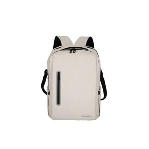 Travelite Basics Boxy backpack Off-white batoh