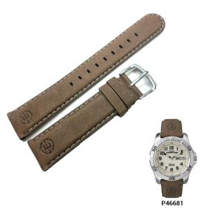 Timex Timex originální kožený řemínek Expedition 20mm hnědý