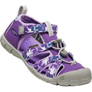 Keen SEACAMP II CNX Y cam/tilandsi purple dětské sandály - US 5 / EU 37