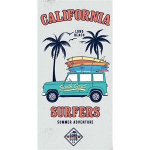 Plážová osuška Lovely Home 12151 California Surfers