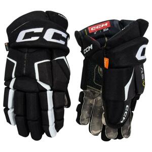 Hokejové rukavice CCM Tacks AS-V SR - Senior, 13, černá-bílá