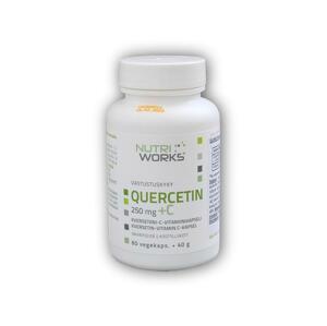 Nutri Works Quercetin + Vitamin C 250mg 60 kapslí