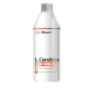 GymBeam L-Carnitine 220000 500 ml - 1000 ml - pomeranč