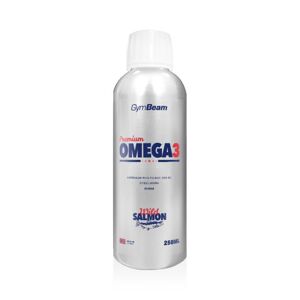 GymBeam Premium Omega 3 250 ml - citrusové ovoce