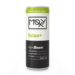 GymBeam MOXY bcaa+ Energy Drink 250 ml - 24 x 250 ml - citrón limetka