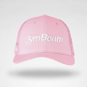 GymBeam Kšiltovka Mesh Panel Cap Baby Pink - uni - růžová