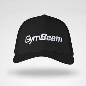 GymBeam Kšiltovka Mesh Panel Cap Black - uni - černá