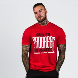 GymBeam Tričko Progress Red - XXL - červená