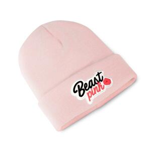 BeastPink Zimní čepice Beanie Baby Pink - universal - růžová