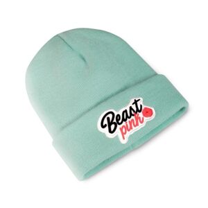 BeastPink Zimní čepice Beanie Mint - universal - mint