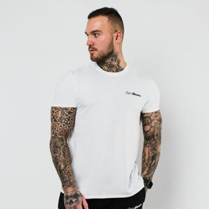 GymBeam Tričko Basic White - XL - bílá