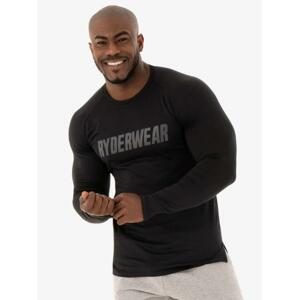 Ryderwear Tričko Long Sleeve T-shirt Flex Black - M - černá