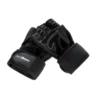 GymBeam Fitness rukavice Wrap black - S - černá