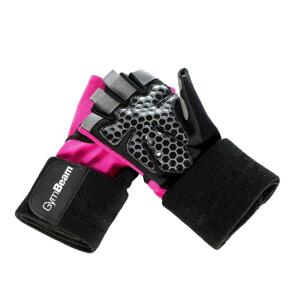 GymBeam Dámské fitness rukavice Guard pink - XS - růžová