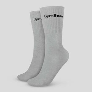 GymBeam Ponožky 3/4 Socks 3Pack Grey - XL/XXL - šedá