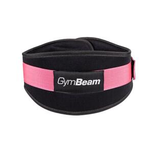 GymBeam Fitness neoprenový opasek LIFT Black Pink - L - černá - růžová