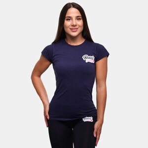 BeastPink Dámské tričko Navy - XL - navy