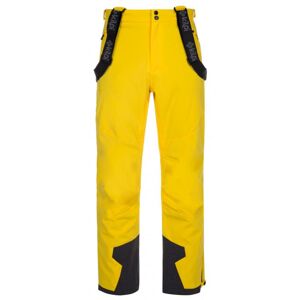 Kilpi REDDY-M žluté pánské lyžařské kalhoty - 4XL