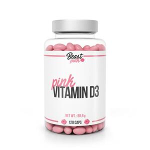 BeastPink Pink Vitamín D3 - 120 kaps.