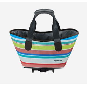 RACKTIME Agnetha 2.0 taška na zadní nosič - sweet candy - pruhy