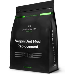 The Protein Works Vegan Meal Replacement 500 g - jahodový krém