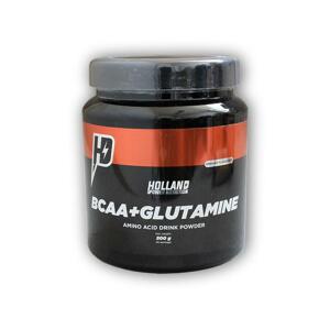 Holland power BCAA + glutamine powder 500g - Pomeranč