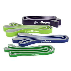 GymBeam Set odporových gum DuoBand - eucalypt
