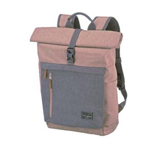 Travelite Basics Roll-up Backpack Rose batoh