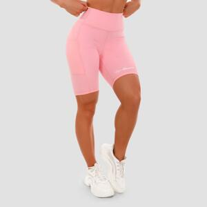 GymBeam Dámské šortky Biker pink - XL - růžová