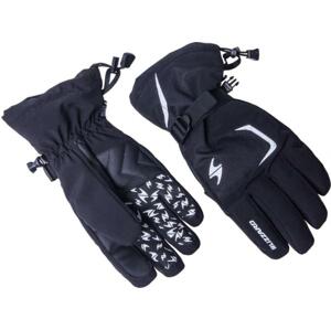 Blizzard Reflex black/silver lyžařské rukavice - Velikost 10