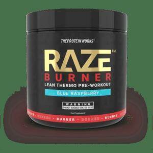 Předtréninkový stimulant Raze Burner - The Protein Works - 300 g - kyselá třešeň a jablko