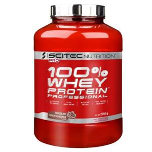Scitec Nutrition 100% Whey Protein Professional 2350g - Bílá čokoláda, Jahoda