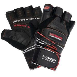 Power System Fitness rukavice ULTIMATE MOTIVATION - XXL - červená