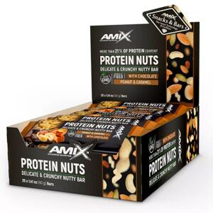 Amix Nutrition Protein Nuts Bar 40g - Arašídy, Karamel