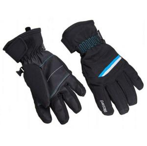 Blizzard Viva Plose black/white/turquoise lyžařské rukavice - Velikost 6