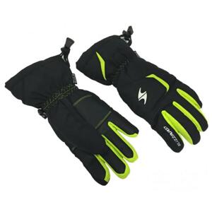 Blizzard Reflex junior black/green lyžařské rukavice - Velikost 5