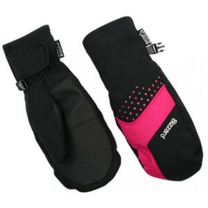 Blizzard Mitten junior black/pink lyžařské rukavice - Velikost 5