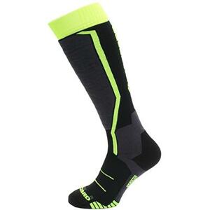 Blizzard Allround ski socks junior black/anthracite/signal yellow lyžařské ponožky - Velikost 24-26