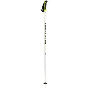 Blizzard Allmountain silver/neon green lyžařské hůlky - Velikost 135 cm