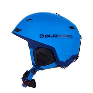 Blizzard Double blue matt/dark blue big logo helma - Velikost 60-63 cm