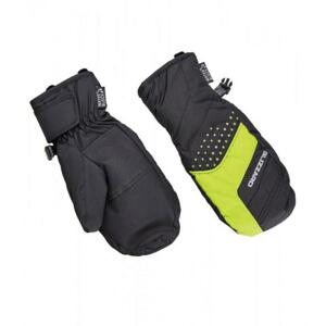 Blizzard Mitten junior black/green lyžařské rukavice - Velikost 4