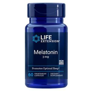 Life Extension Melatonin 3mg 60 kapslí