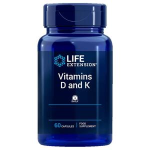 Life Extension Vitamins D K 60 kapslí