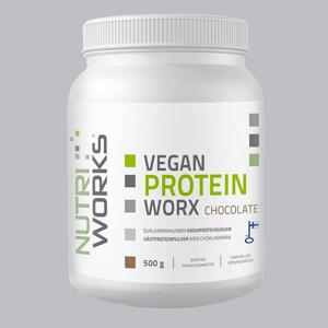 NutriWorks Vegan Protein Worx 500g - Čokoláda