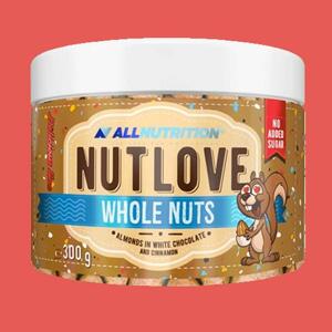 AllNutrition Nutlove Whole nuts 300g - Arašídy, Bílá čokoláda
